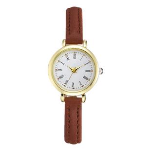 细带学生党公务员考试专用初高中可进考场石英细带小表盘罗马数字