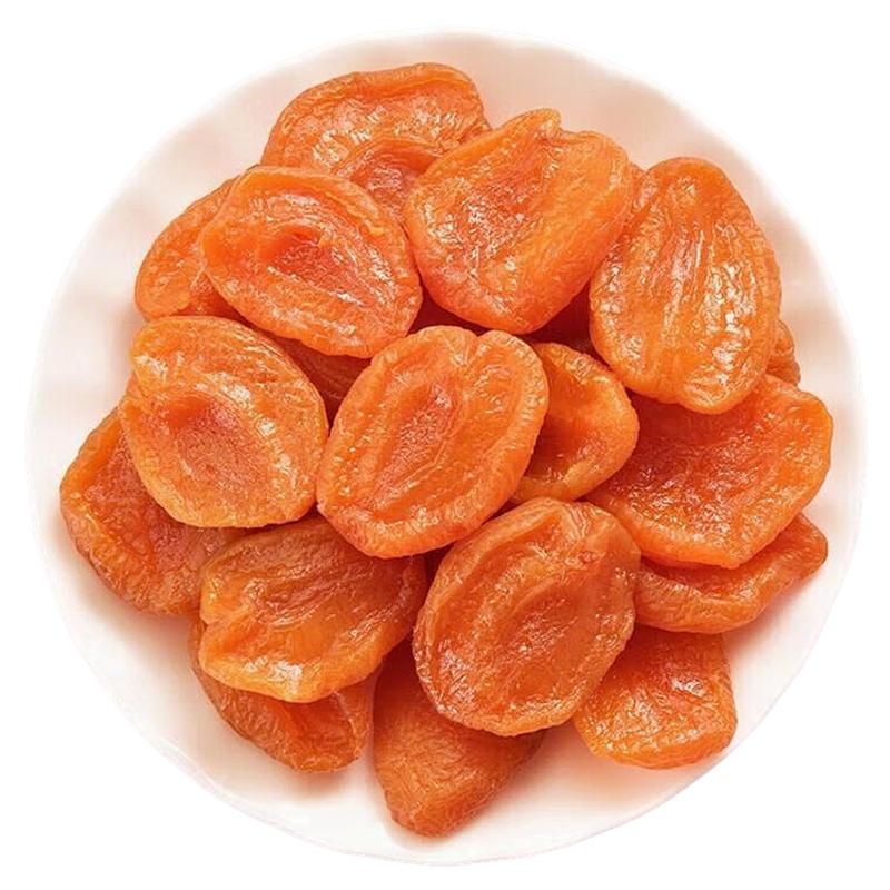 新疆无核杏干金杏干红杏条果脯脯肉干果蜜饯天杏仁子酸甜果干休闲