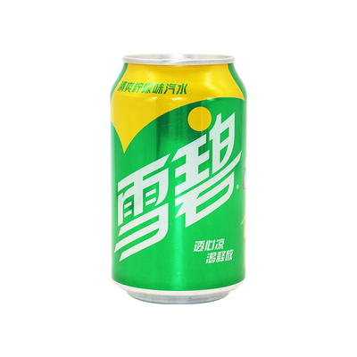 雪碧罐整箱柠檬汽水碳酸饮料