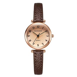 静音公务员考试专用手表女士女款初高中学生初中生复古电子石英表