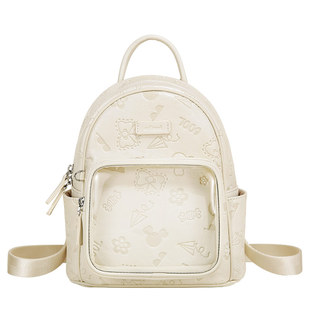 爱路喜双肩包包女生上课包可爱透明小型背包谷子装娃痛包通勤旅游