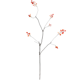 泰环侘寂风秋叶枯枝仿真花假植物摆设客厅餐桌玄关艺术摆件装饰品