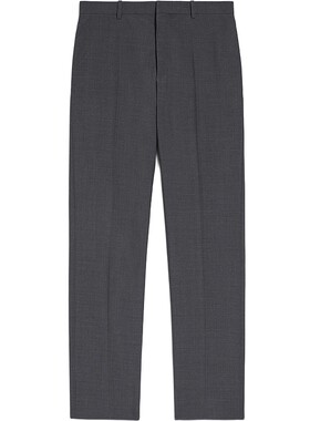 JILSANDER男士绵羊毛西装长裤