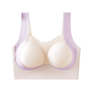 草本初色青少年青春期少女发育内衣二三阶段学生初中少女无痕背心