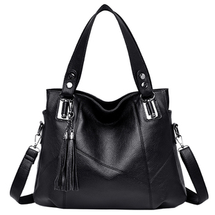 真皮女包包2026新款手提包大容量软皮百搭妈妈包中年休闲单肩斜挎