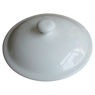 大号陶瓷杯盖茶壶盖茶杯盖马克杯盖子单卖配盖防尘白色好拿带把盖