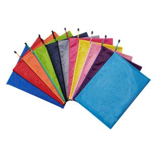 订做A4A5拉链袋收纳袋文件袋B4资料袋防水帆布袋印刷LOGO文具袋