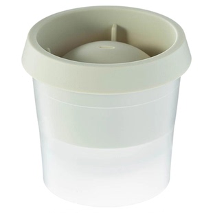 霜山威士忌冰球模具硅胶一按脱模圆形大冰格家用冻冰块神器制冰盒