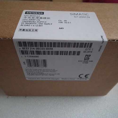 议价6ES7214-2BD23-0XB8 西门子S7-200CN 紧凑型CPU 6ES72142BD23