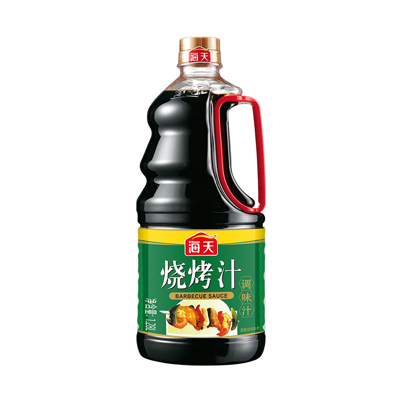 海天烧烤汁1.28L用商用牛排蘸酱卤味叉烧腌制酱料烧烤调料
