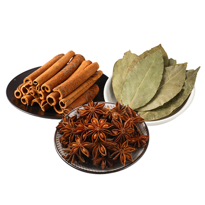 八角桂皮香叶花椒干辣椒白芷片