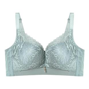 奥维丝丽内衣女中薄杯小胸无钢圈BC上托聚拢收副乳调整型文胸