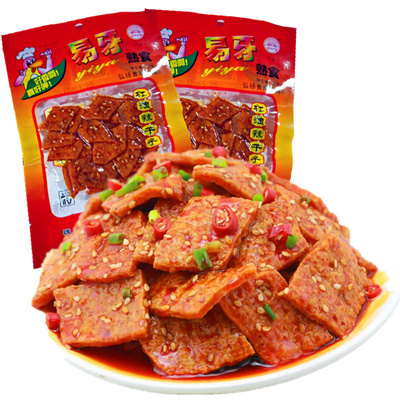 湖南益阳特产易牙香干麻辣
