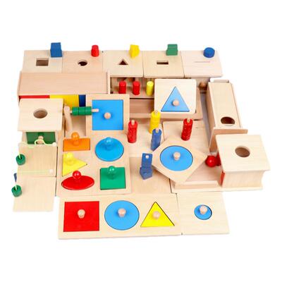 蒙台梭利早教教具蒙氏亲子教具
