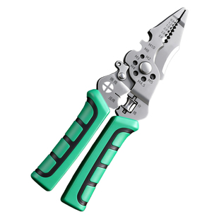 新升级感应式测电剥线钳切线分线压线电工专用钳高硬度零火线识别