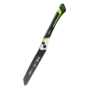 得力折叠锯特快手锯木工锯子家用小型手持锯木头锯树神器手拉锯