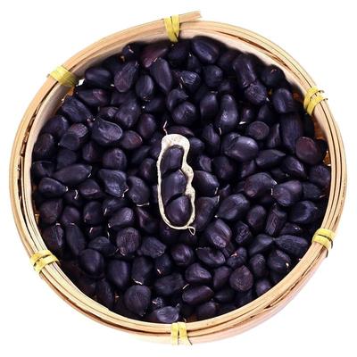 富硒黑花生带壳小粒黑花生味