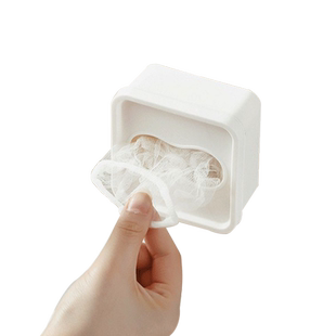 厨房水槽过滤网收纳盒免打孔壁挂式整理盒杂物一次性手套收纳