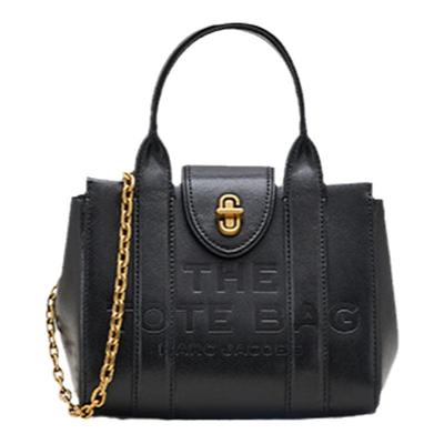 【新年特惠】MARC JACOBS/莫杰 TOTE 迷你牛皮纯色链条斜挎手提包