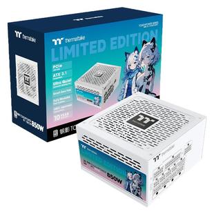 TT额定850W/1050W/1200W钢影PF1限定版电源白金全模组原生PCIe5.1
