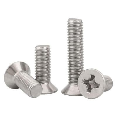 加长m8304不锈钢十字沉头机螺钉