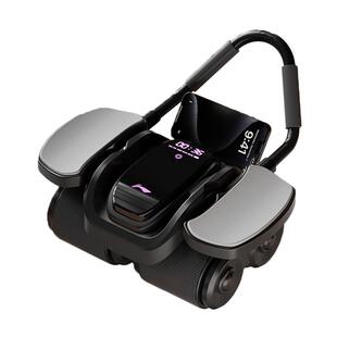 李宁健腹轮2026新款四轮自动回弹练腹肌神器家用卷腹瘦肚子器材男