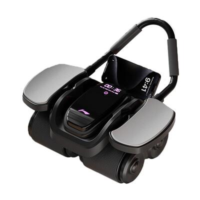 李宁新款4轮健腹轮自动回弹家用