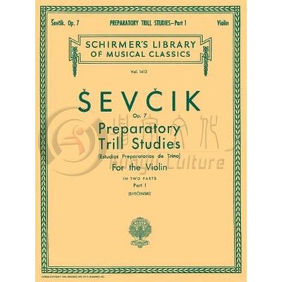 舍夫契克颤音预备练习曲集小提琴