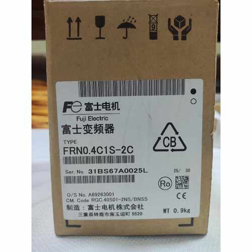 可维修议价  日本富士FUJI变频器FRN0.4C1S2C全新原装正品库存1台