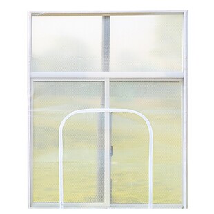 冬季窗户密封保温膜保暖透明窗帘防风帘冬天双层防寒漏风挡风神器