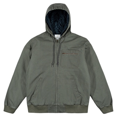 【ADSUM联名】GRAMICCI24冬帆布工装夹克F3020男士连帽开衫外套