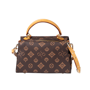 DJ黛安娜.珍妮丝 小方包波斯顿枕头包手提包高级感斜挎包复古老花