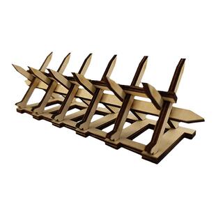 古代发明防御兵器系列拒马立体拼装玩具拼图学生手工作业拼装模型