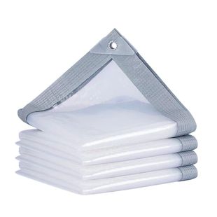 透明防雨布防水布户外挡风挡雨保温pe塑料布加厚遮雨布防尘布遮盖