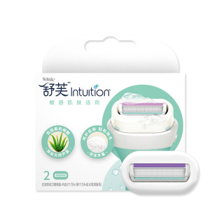 舒芙刮毛刀替换刀头 schick女士脱毛刀刮毛器intuition舒芙替换头