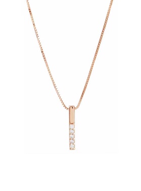 莫桑石项链小众百搭送女友