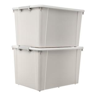 禧天龙家用收纳箱加厚家用衣服储物箱塑料箱子大容量玩具整理箱