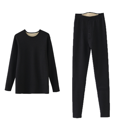 190高个子加长保暖套装加绒加厚