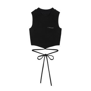 F PROJECT【身材好辣】高级辣妹装 三色外穿背心女夏内搭打底上衣
