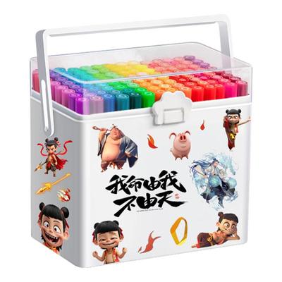 哪咤丙烯马克笔小学生美术专用