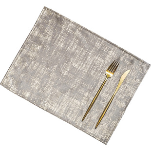 防水科技布艺餐垫棉麻隔热垫MISS PEONY复古轻奢欧美法式西餐桌垫