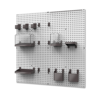 免打孔洞洞板置物架手办架