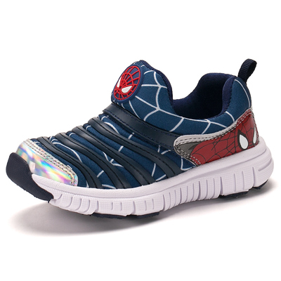 毛毛虫鞋透气防滑发光儿童运动鞋