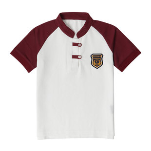 唐城壹零壹实验小学校服套装小学生一零一短袖上衣裤子英伦风夏装