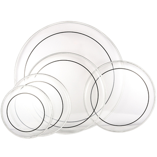 架子鼓鼓皮单张/套装双油皮单层/磨砂皮嗵鼓军鼓底鼓打击皮共鸣皮