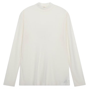 studio CLIP T恤女2026春季新款基础修身半高领上衣580195