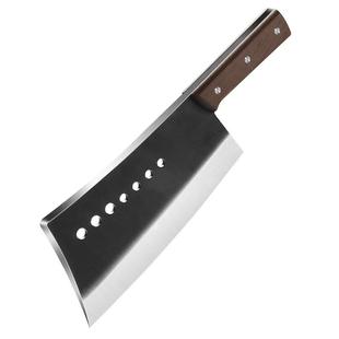 七星砍骨刀高锰钢高硬度斩骨头专用刀手工锻打大砍刀重型剁骨刀具