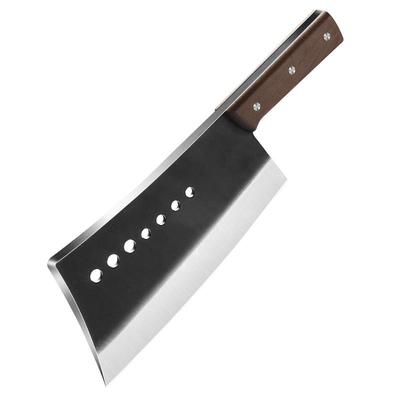 七星砍骨刀高锰钢高硬度斩骨头专用刀手工锻打大砍刀重型剁骨刀具