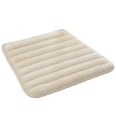 冬季防滑椅子垫毛绒椅垫加厚