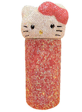 水钻保温杯Kitty保温杯304不锈钢
